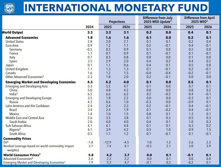 Международный валютный фонд повысил оценку мирового экономического развития в 2025 году