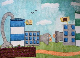 Яруллина Индира, 11 лет, Завод сахара будущее